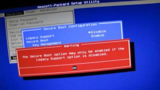 HP All in One Desktop PC How to Boot from a USB Flash Drive [upl. by Newob68]