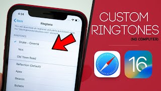 How to Set ANY Song as RINGTONE on iPhone No Computer  iOS 18 [upl. by Walter]