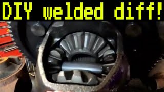 How to weld a rear diff the proper way [upl. by Stryker]