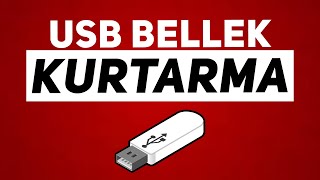 USB BELLEK KURTARMA Lütfen Bir Disk Yerleştirin Hatası ve Verileri Kurtarma [upl. by Hadeis]