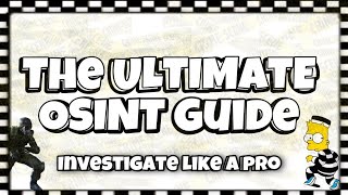 The Ultimate OSINT Guide   Trace People Like a Pro [upl. by Snah142]