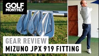 Mizuno JPX 919 Forged Fitting I Gear Review I Golf Monthly [upl. by Yarazed]