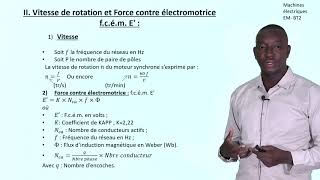 Machines électriques  Le moteur synchrone [upl. by Sane]