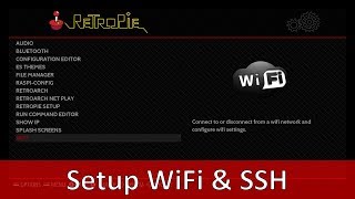 Tutorial How To Setup Wifi amp SSH On Latest Retropie 2018 [upl. by Aeslehc]