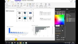 How to use the Power BI Custom Visual Chiclet Slicer  Add Images to Slicers [upl. by Lilaj]