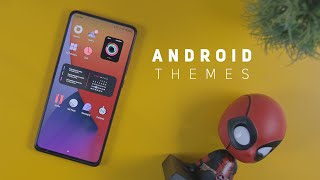 8 Best Android Themes of 2021 Android Customization Like a PRO [upl. by Nevin]