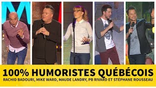 100 Humoristes québécois [upl. by Eltsirk]