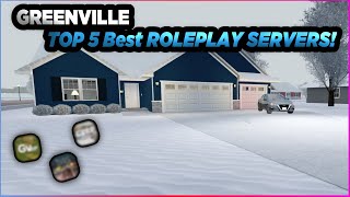 Best Greenville Roleplay Servers  Roblox Greenville [upl. by Akema]