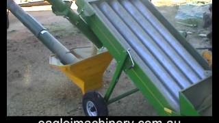 EagleiMachinery Kwik Kleen Grain Cleaner [upl. by Adnertal]