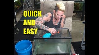 HOW TO Clean Used Aquariums [upl. by Elleuqar]