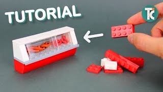 LEGO Food Display Tutorial [upl. by Airdnal]