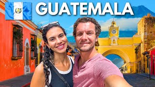 FIRST TIME IN GUATEMALA 🇬🇹 ANTIGUA TOUR [upl. by Furgeson]