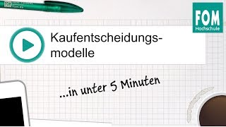 Kaufentscheidungsmodelle in unter 5 Minuten  Video Based Learning [upl. by Abihsat500]