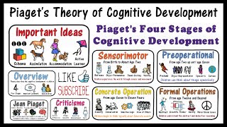 Piaget Theory of Cognitive Development [upl. by Dreeda]