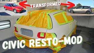 Photo Pictorial 1995 Honda Civic Full Restoration  Build  EG [upl. by Ches]