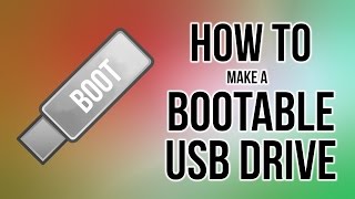 How to create a bootable USB Drive [upl. by Copeland]