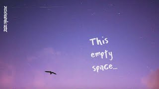 James Arthur  Empty Space Lyrics [upl. by Rebeka364]