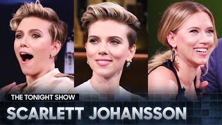 The Best of Scarlett Johansson on The Tonight Show [upl. by Lirbij814]