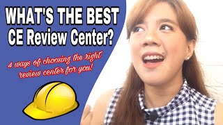 HOW TO CHOOSE THE RIGHT REVIEW CENTER FOR YOU Civil Engineering  Kharene Pacaldo [upl. by Cosmo]