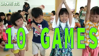 10 ESL games  simple activities kindergarten [upl. by Herm]