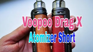 Voopoo Drag x ATOMIZER SHORT PROBLEM SOLVE [upl. by Coryden]