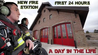 First 24 Hours in a New Fire Station  A Day in the Life [upl. by Hairym]