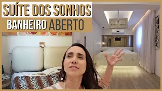 Quarto com Closet e Banheiro Integrado  Reforma de Apartamento  Santana São Paulo Carol Cunha [upl. by Amena]