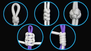 Nudos básicos para hacer pulseras paracord [upl. by Trevlac315]