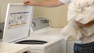 How to Launder a Mattress Protector [upl. by Aeneus679]