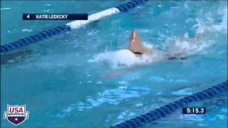 Katie Ledecky Breaks Another World Record  Arena Performance of the Month [upl. by Nueovas]