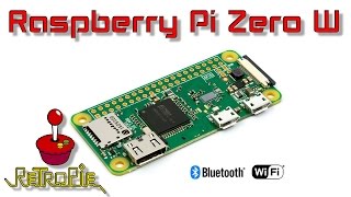 Raspberry pi Zero W Quick Look And RetroPie Test [upl. by Enilasor999]