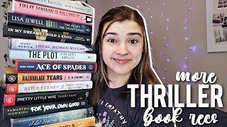 Thriller Book Recommendations Part 9 🔪 [upl. by Rivi]