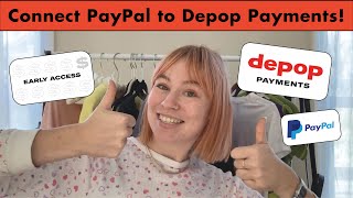 DEPOP PAYMENTS STRIPE  How to Connect Depop Payments to PayPal [upl. by Gorlin]