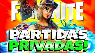 🔴 REGALANDO PAVOS a SUBS PARTIDAS PRIVADAS FORTNITE EN VIVO POR PREMIO NA CENTRAL 🤑 EN DIRECTO [upl. by Einahteb]