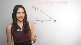 Trigonometry Solving Right Triangles How NancyPi [upl. by Jessabell]