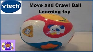 Vtech Move amp Crawl Ball Toddler Baby Toy [upl. by Hickey730]