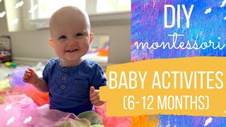 DIY Baby Activities 612 months  Montessori Monday [upl. by Flodnar929]