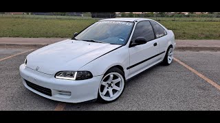 B18 EG Civic Coupe 95 [upl. by Atlante434]