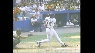 Cecil Fielder clears left field roof at Tiger Stadium [upl. by Anomer882]