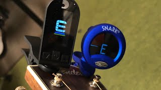 Tuner Comparison D’Addario Equinox VS Snark [upl. by Yruam245]