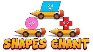 Shapes Chant  Shapes for Children  2d Shapes  Shapes Song [upl. by Ayote519]