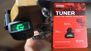 DAddario  Planet Waves NS Micro Tuner [upl. by Leontina]