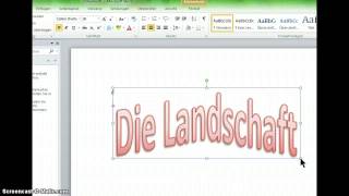 WordArt mit Word 2010  Überschriften formatieren [upl. by Briana]