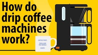 How Do Drip Coffee Machines Work  Making Coffee Explained [upl. by Aniara]