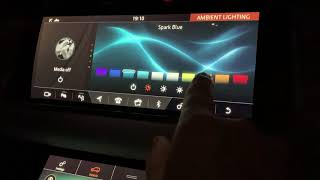 The new Range Rover Evoque ambient lighting demo video [upl. by Luar]