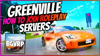 How To Join Greenville Roleplay Servers  Roblox Greenville Wisconsin [upl. by Derf]