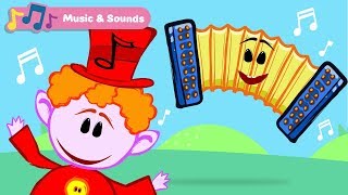 Learn Musical Instruments with The Notekins  2 Hours Compilation  Classical Music for Babies [upl. by Corbie]