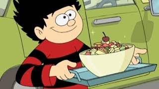 Why Is Dennis Behaving  Dennis and Gnasher  Full Episode Compilation  S03 E1416  Beano [upl. by Enelia]