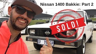 Nissan 1400 Bakkie Restoration Part 2 [upl. by Autum]