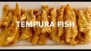 TEMPURA FISH Asian [upl. by Drhacir]